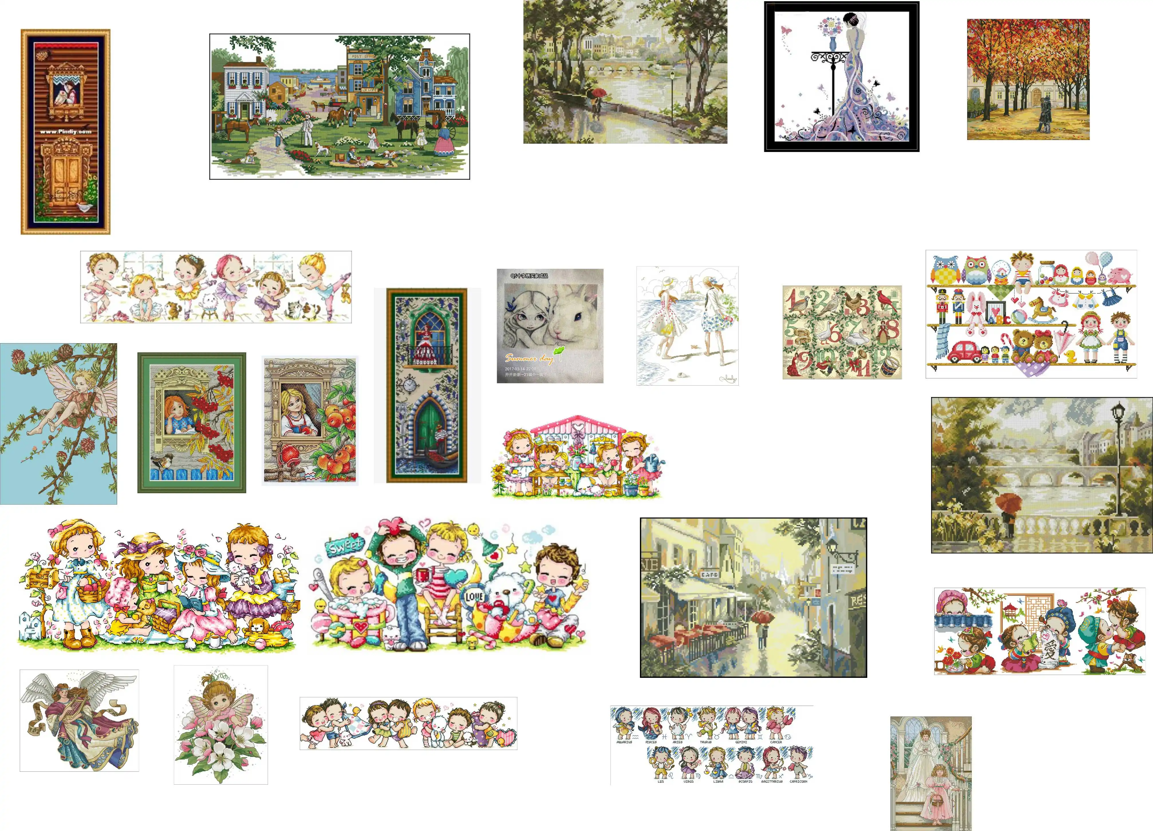 

Набор для вышивки крестиком 11CT 14CT 18CT