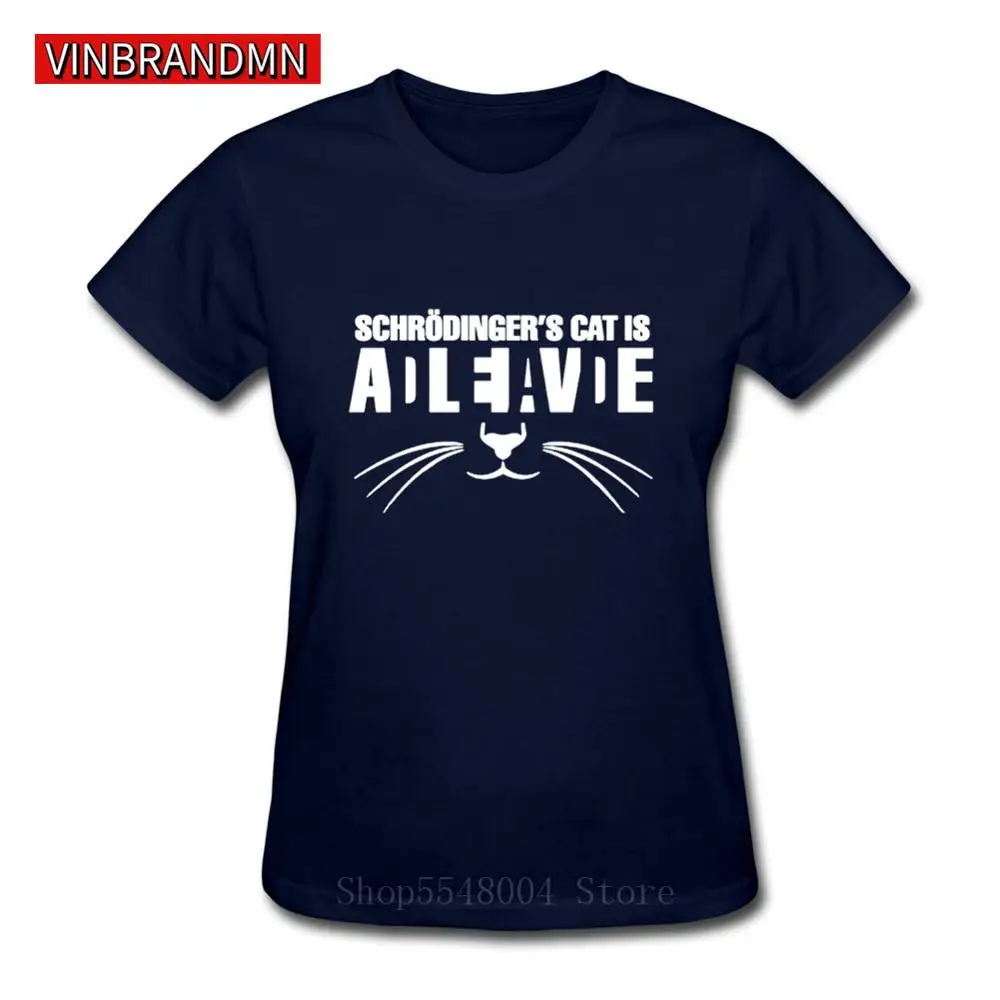 Лидер продаж забавная футболка с изображением кошки женская Женская хлопковая в
