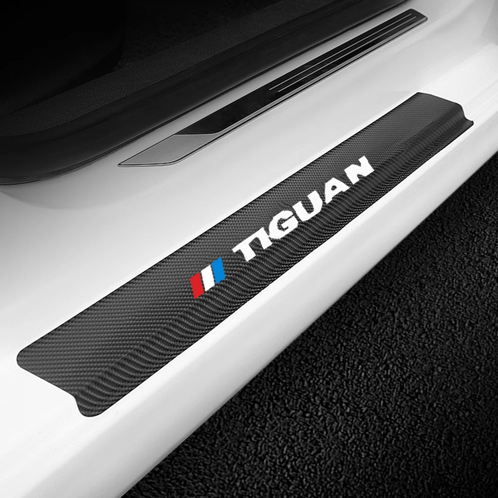 Автомобильная наклейка для Volkswagen VW tiguan 2018 2019 4 шт. протектор автомобильного