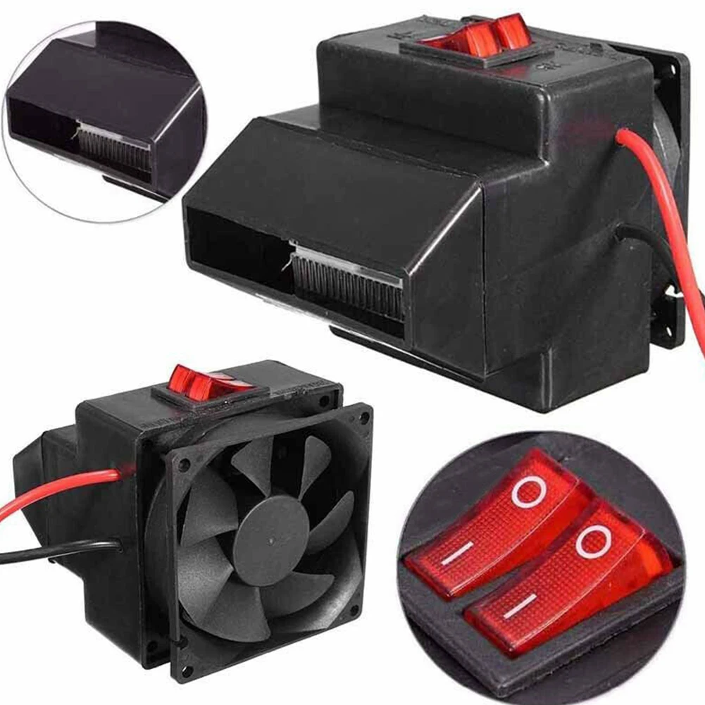 12/24 V Car Winter Easy Install Warm Heat Fan Low Noise Replacement Practical Universal Defroster Auto Interior Dual Switch | Автомобили и