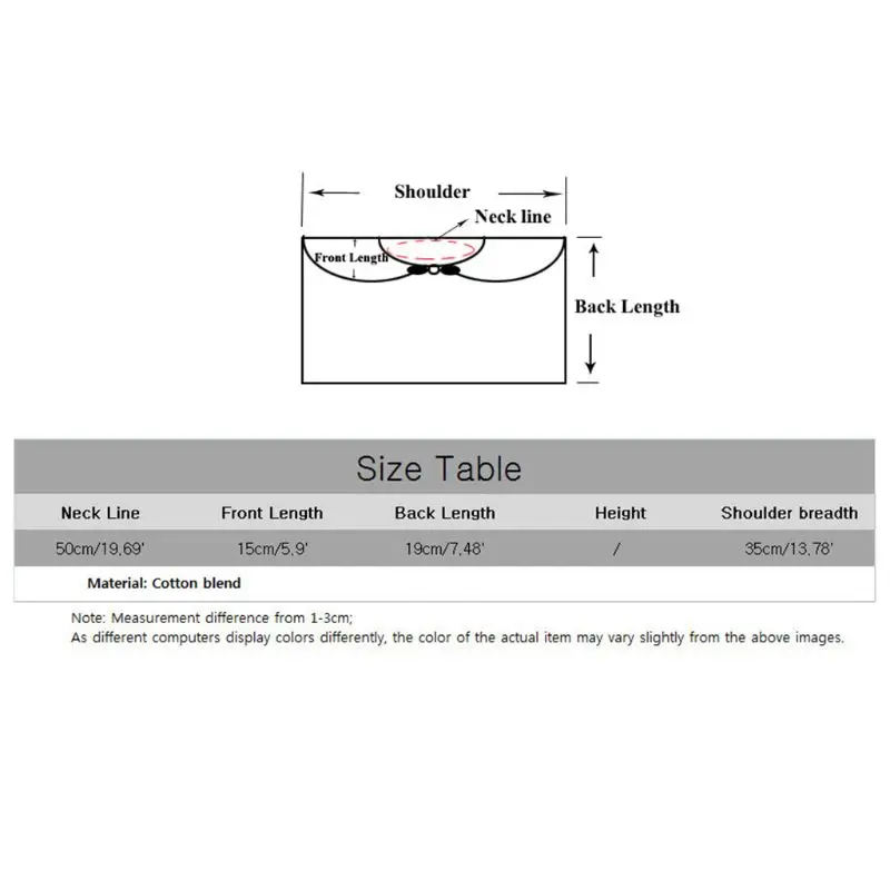 Декоративный Короткий воротник с бантом поддельный съемный ожерелье чокер для