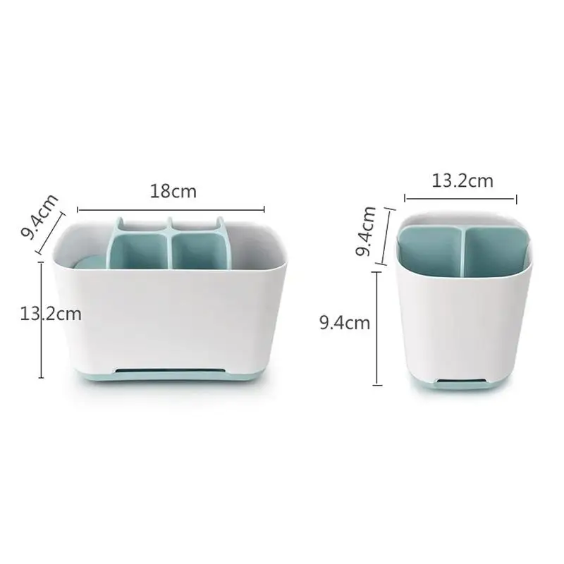 

1pcs Toothbrush Toothpaste Holder Case Shaving Makeup Brush Electric Toothbrush Holder Organizer Stand Bathroom Accessories