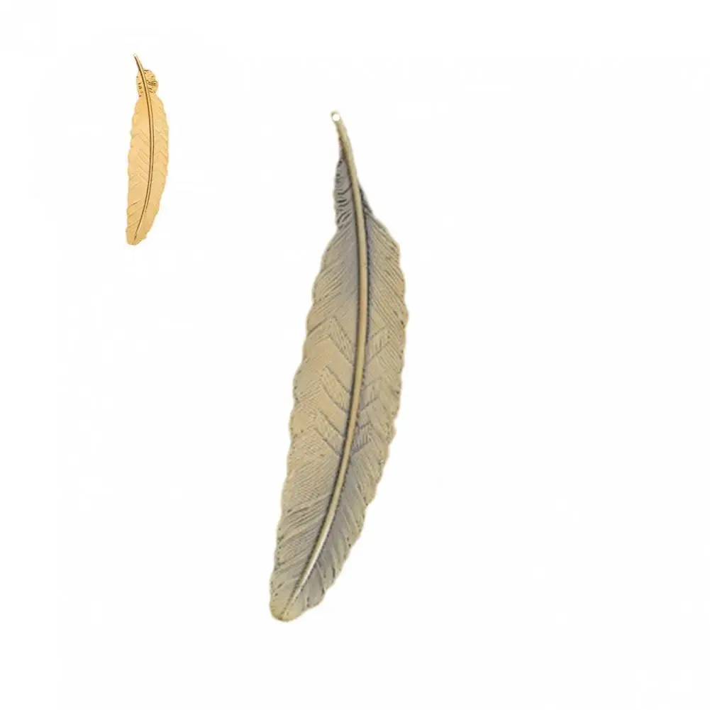 

Модная Реалистичная Закладка-закладка в форме пера, удобная устойчивая к коррозии