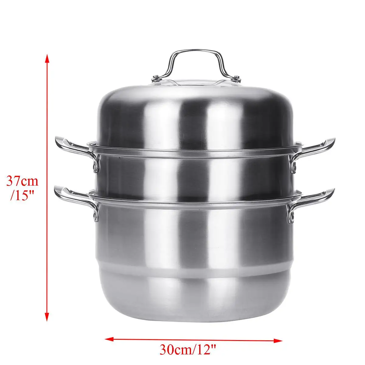 

Stainless Steel two Three layer Thick Steamer pot Soup Steam Pot Universal Cooking Pots for Induction Cooker Gas Stove steam pot