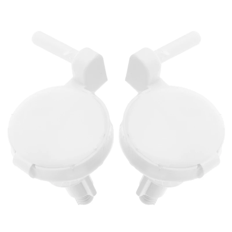 

2pcs Plastic Toilet for Seat Screws Fixings Fit Toilet Seats Hinges Repair Tools