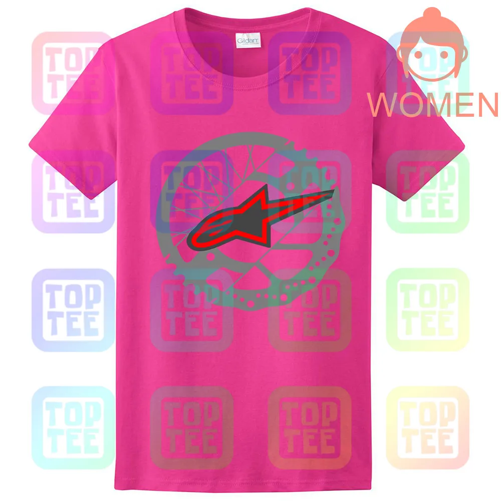 Women-Rose Альпийская звезда ротор футболка - Цвет: Women-Rose