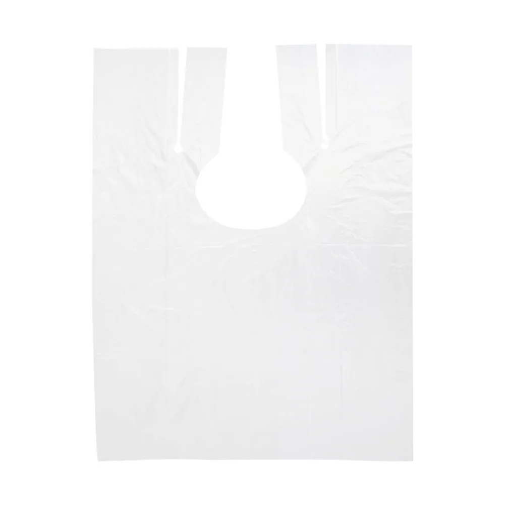 

50 шт., водонепроницаемые фартуки для парикмахерской