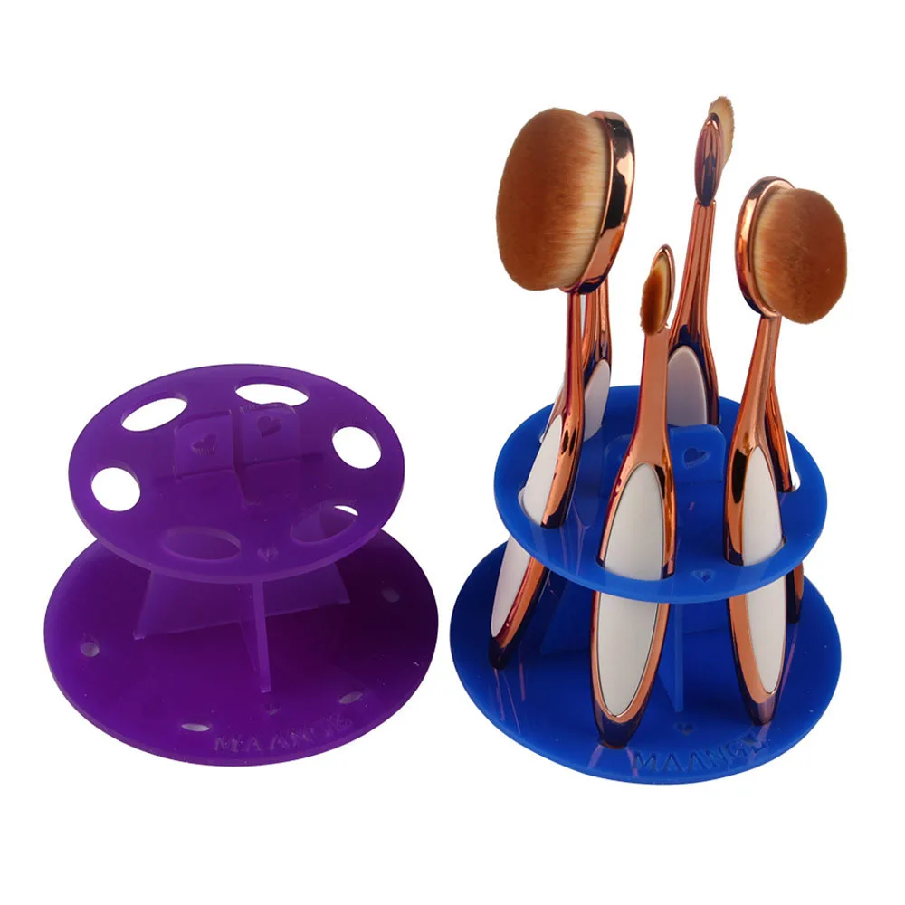 Держатель для кистей макияжа с 6 отверстиями|Косметички| |