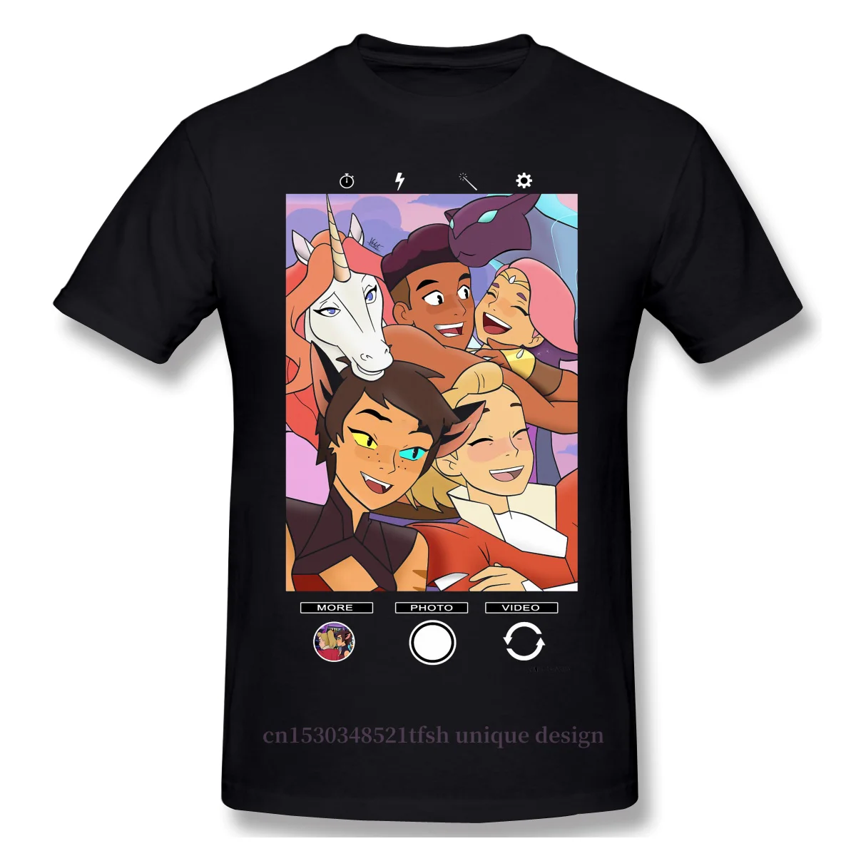 

Anime She-Ra Princess of Power Manga 2021 New Arrival T-Shirt Best Friend Squad Unique Design Shirt Crewneck Cotton Men TShirt