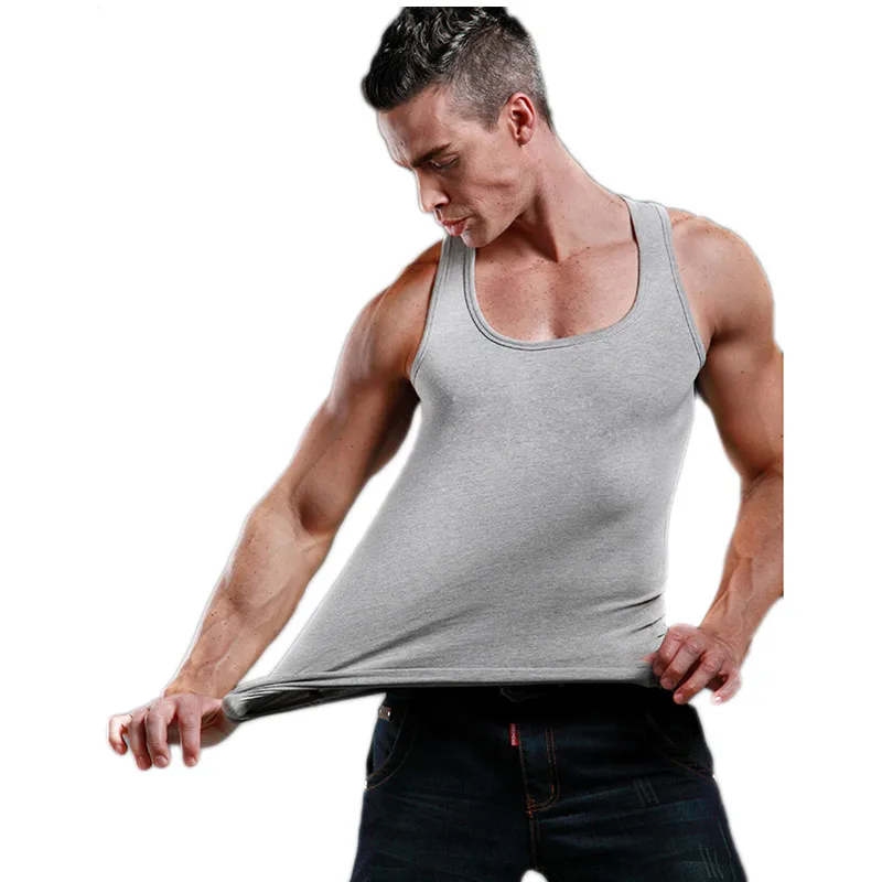 

Men Tank Top Underwear Mens Undershirt Bodybuilding Singlet Fitness Sleeveless Vest Men Tank Tops Male Bodyshaper Singlets