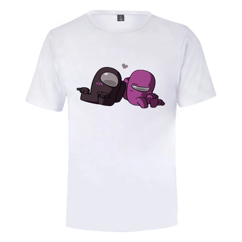 Футболка детская Among Us с 3D принтом для мальчиков и девочек 2021 | Мужская одежда