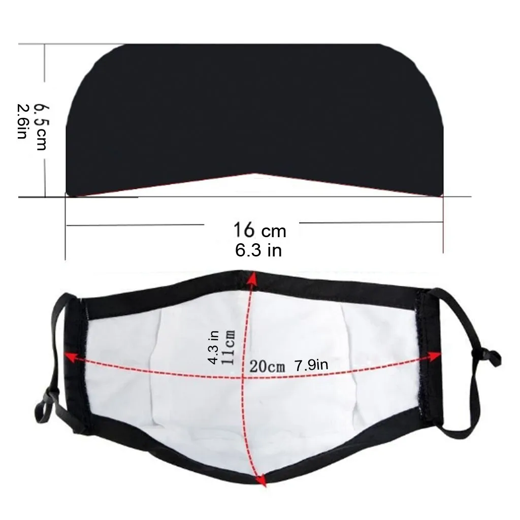 

Children's Pure Cotton Washable Breathing Tap Face Mask Prevention Dirt Mascarilla Reutilizable Mascherine Lavabili Masque Maske