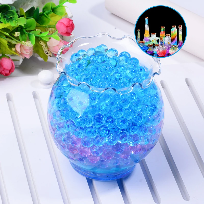 3000 шт. мягкие Хрустальные шарики в форме воды для пейнтбола жемчуга почвы био