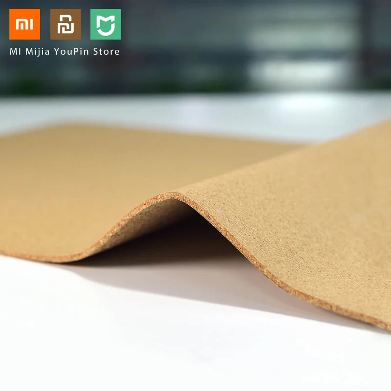 Оригинальный xiaomi mijia дуб натуральный хвойный коврик для мыши противообрастающий