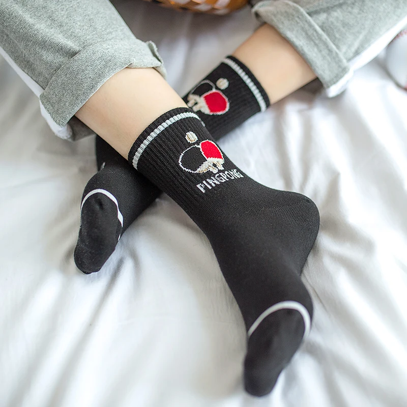 Короткие носки для взрослых Размер крест средний солнце Cnopt Бейсбол пинг понг