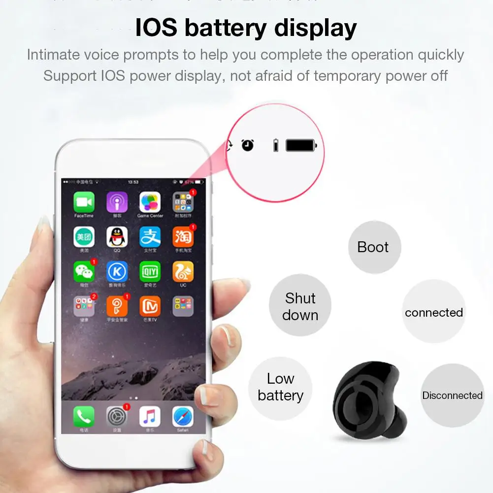 M1 TWS Беспроводные спортивные наушники Bluetooth-гарнитура с микрофоном и зарядным