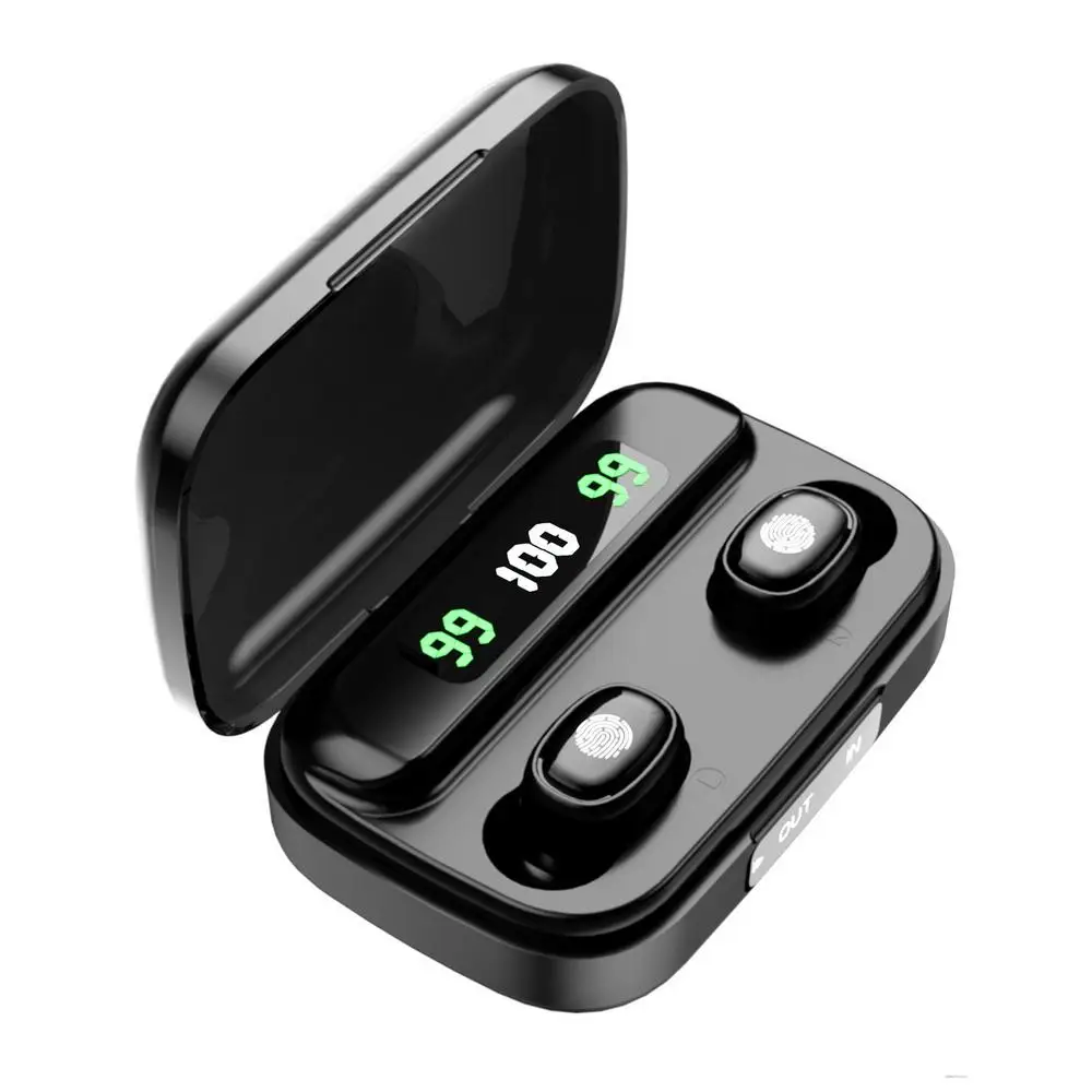 

New Product 209s Private Model Tws Bluetooth Headset Wireless Binaural Touch Digital Display 5.1 Sports Bluetooth Headset