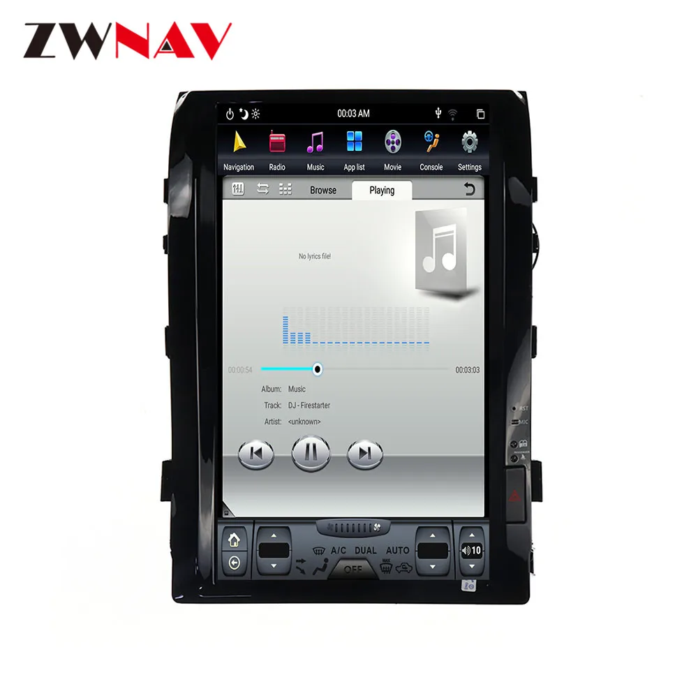 Android 9,0 16 дюймов Tesla стиль автомобиля нет dvd-плеер gps навигация для TOYOTA LAND CRUISER LC200 08-15 головное устройство мультимедийный плеер