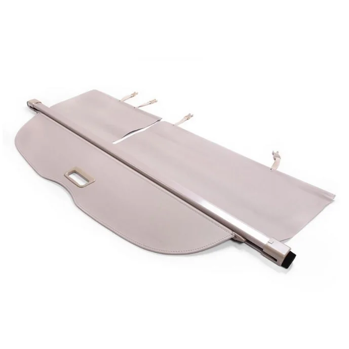 

High quality Car Rear Trunk Security Shield Cargo Cover For Nissan Morano 2015 2016 2017 2018 (black, beige)