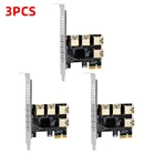 PCIE PCI-E мультипликатор PCI Express райзер 1x до 16x1 до 4 usbмножитель концентратор райзер конвертер для майнинга BTC ETH райзер
