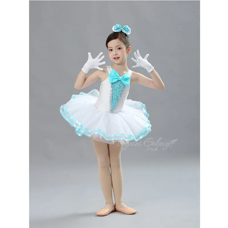 Танцевальное платье для девочек H2684 детское милое пачка с лебедем и озером
