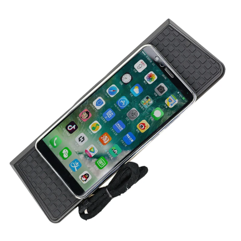 Автомобильное беспроводное зарядное устройство мобильный телефон консоль Qi для