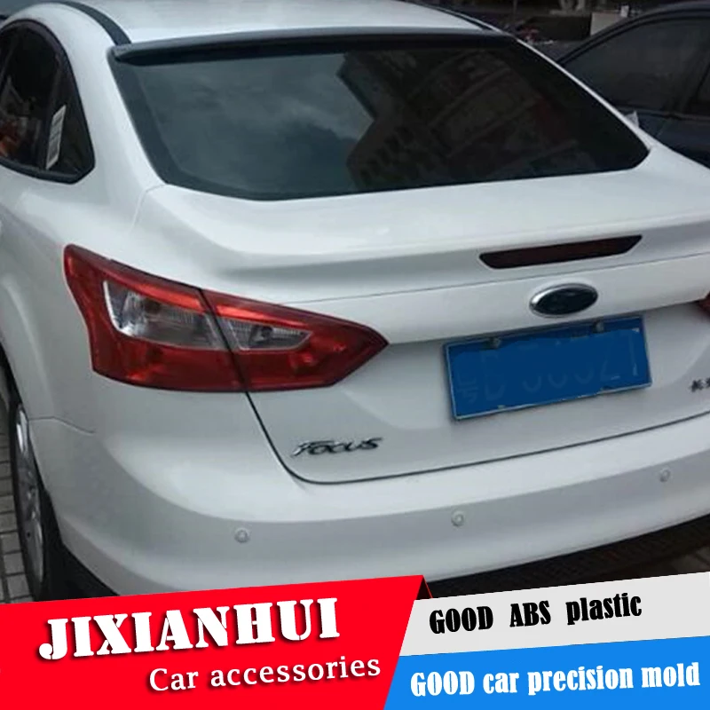 Спойлер на крышу для Focus 2012 2017 Ford sedan спойлер из АБС пластика цветной задний