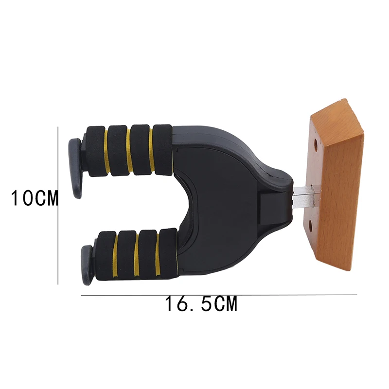 

Wall Mountable Wood Base Accessories Rotate Guitar Hanger Holder Support Rack Gravity Hook Automatic Lock Display Bass Stand