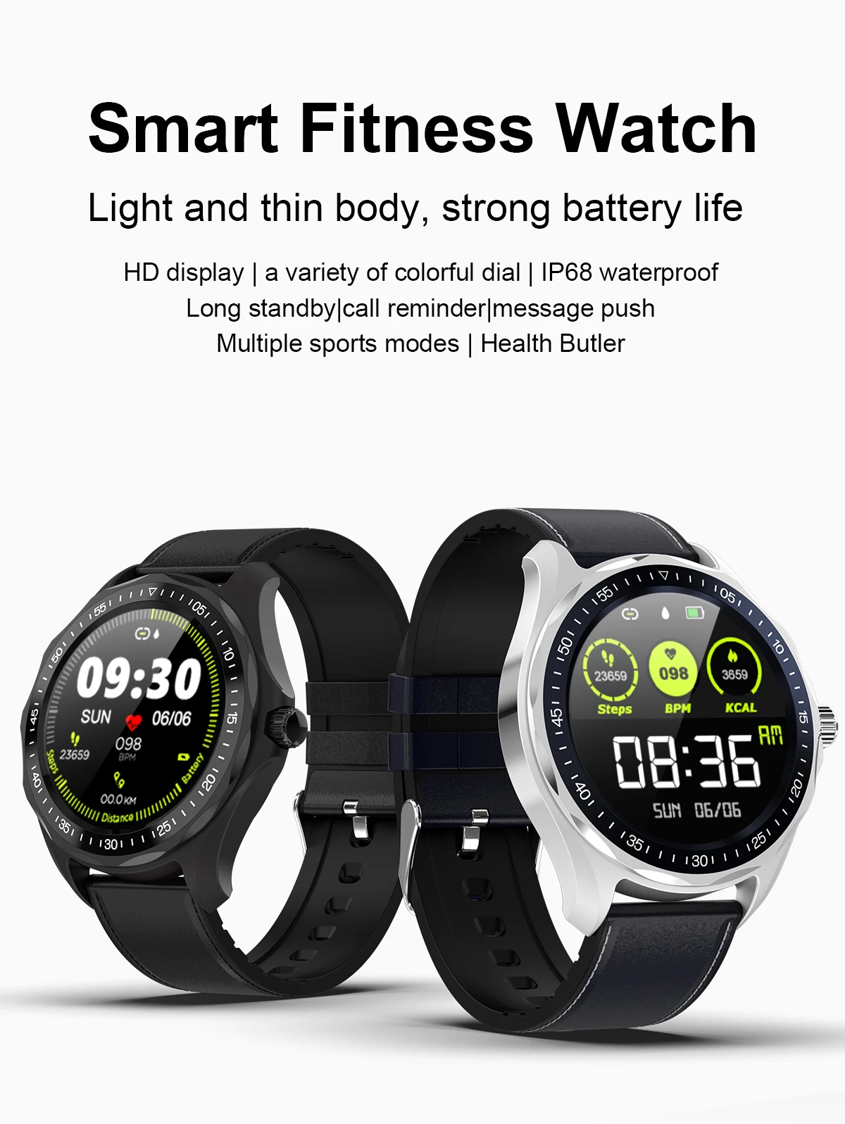 SENBONO S09 новые умные часы для мужчин wo мужские часы IP68 Водонепроницаемые Bluetooth звонки/SMS напоминание умные часы для Android IOS