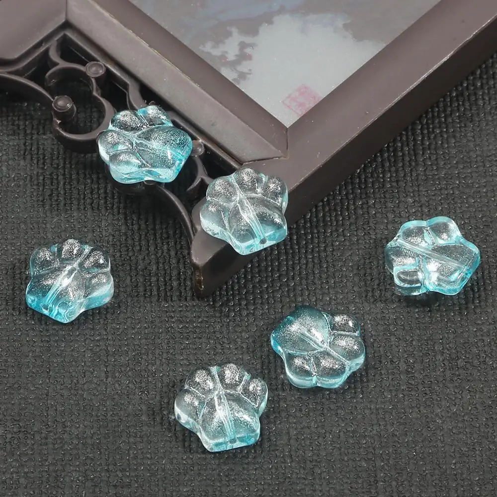 Разные цвета бусины в форме кошачьих когтей свободная распорка фоторазъем для