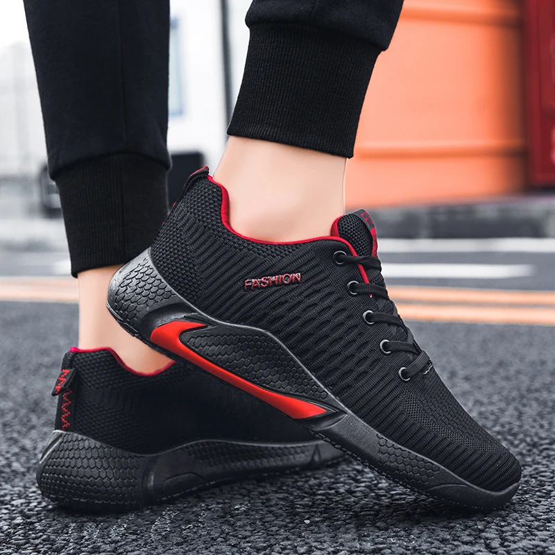

Men solid sneaker para sapato shoes hombre casual slip for on fashion Fashion causal breathable de Light men mens summer man 39
