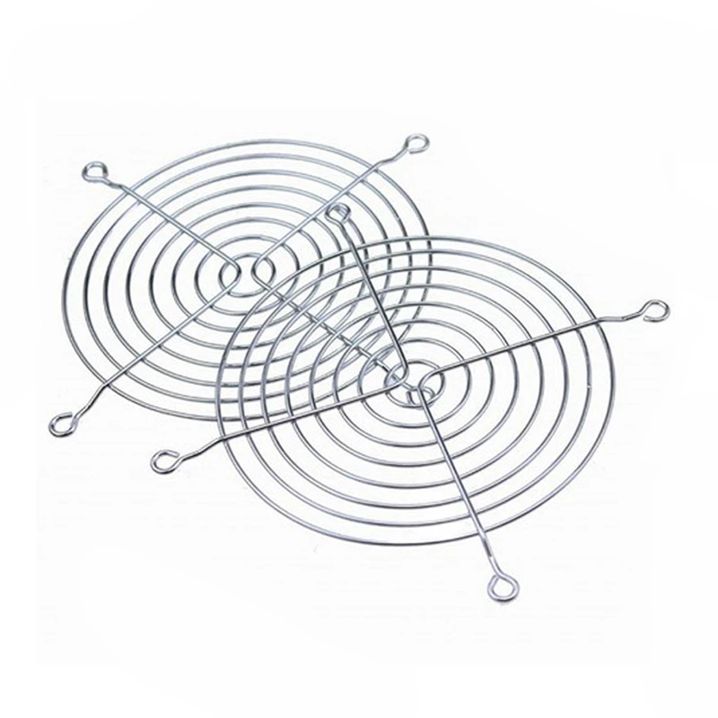 

10 шт., сетчатый металлический вентилятор охлаждения компьютера, 120 мм