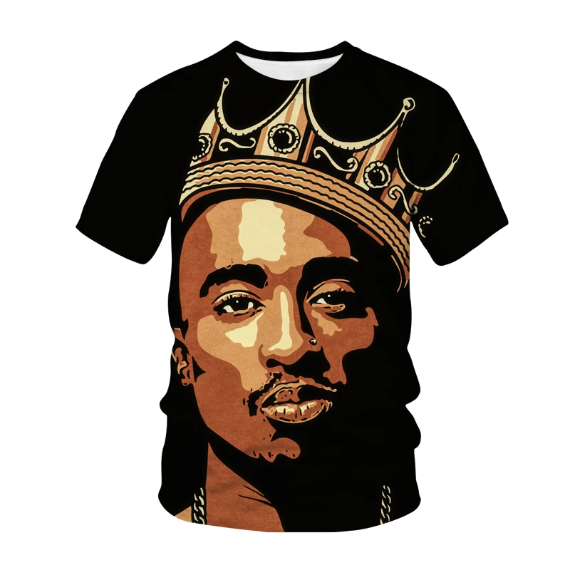 

Новое поступление, футболка 2PAC, уличная одежда с 3D принтом, рандомная Женская Спортивная повседневная футболка, топы, Мужская футболка Tupac