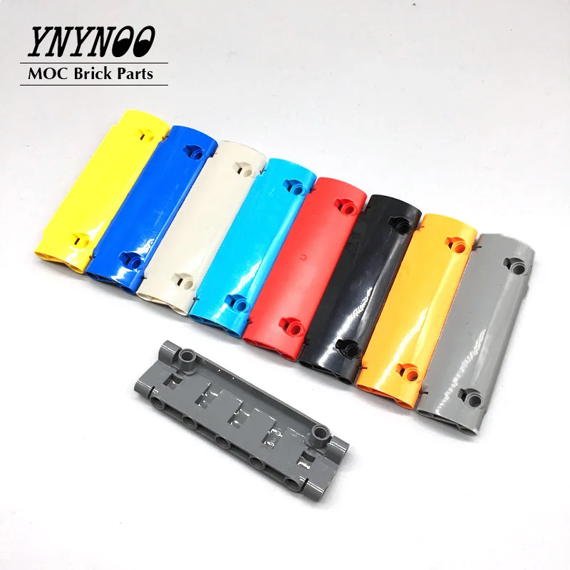 

8Pcs/lot High-Tech Panel Curved Shell Plate 3x11x2 Panel Motor Truck car Ceartive Parts MOC 62531 Building Blocks Bricks Toys