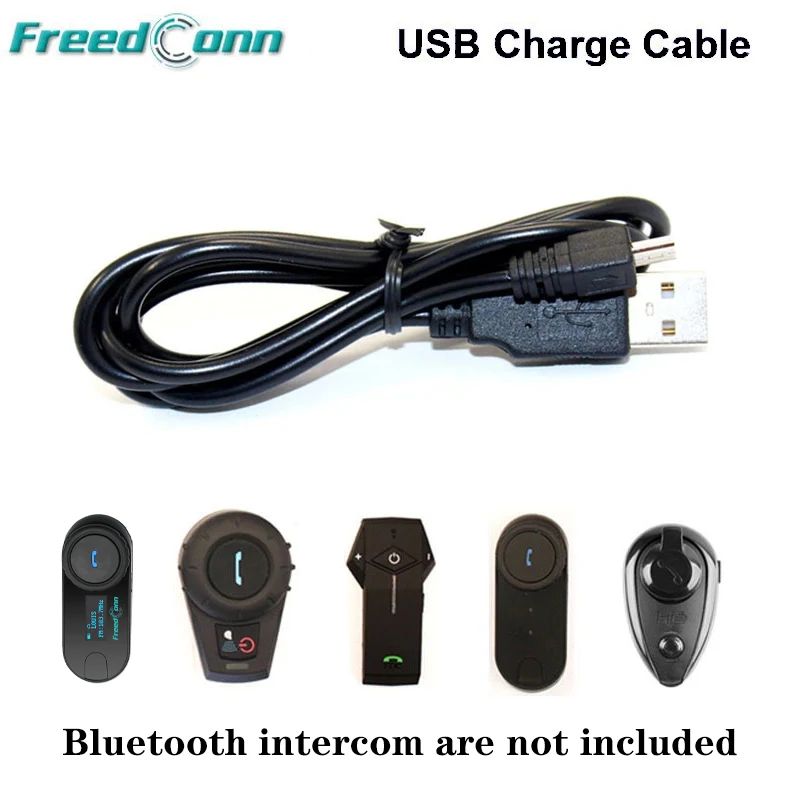 Accessories 8/5 pin USB Charge Cable Line for FreedConn TCOM VB SC FDCVB COLO Motorcycle Bluetooth Intercom Helmet Headset | Автомобили и