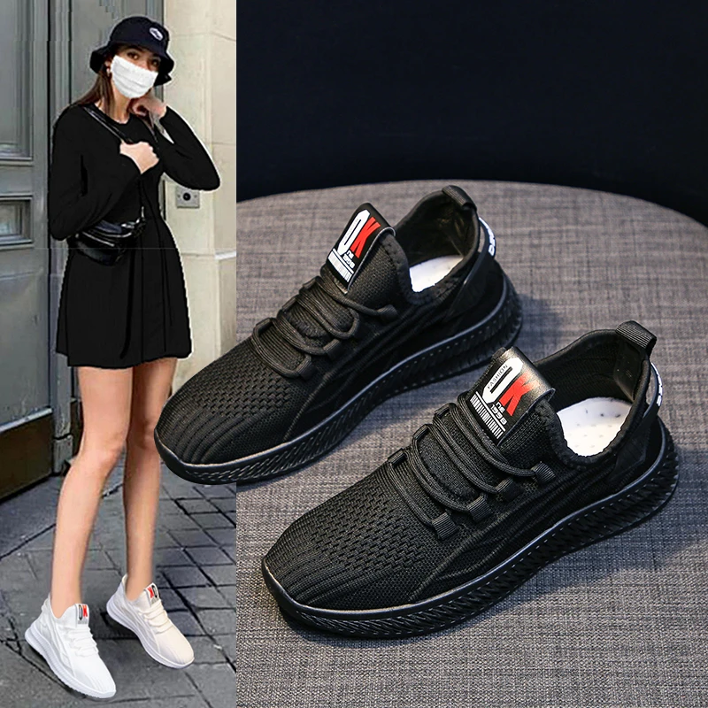 

New Summer Mesh Light Women's Shoes Wil Casual Comfortable Fashion Increased 3cm Sure Non-slip Running Shoes Zapatos De Hombre