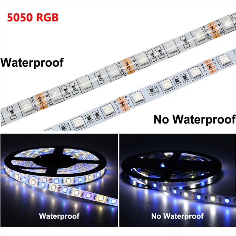 СВЕТОДИОДНАЯ лента SMD 5050 RGB RGBW RGBWW с Wi-Fi 5/10 м | Освещение