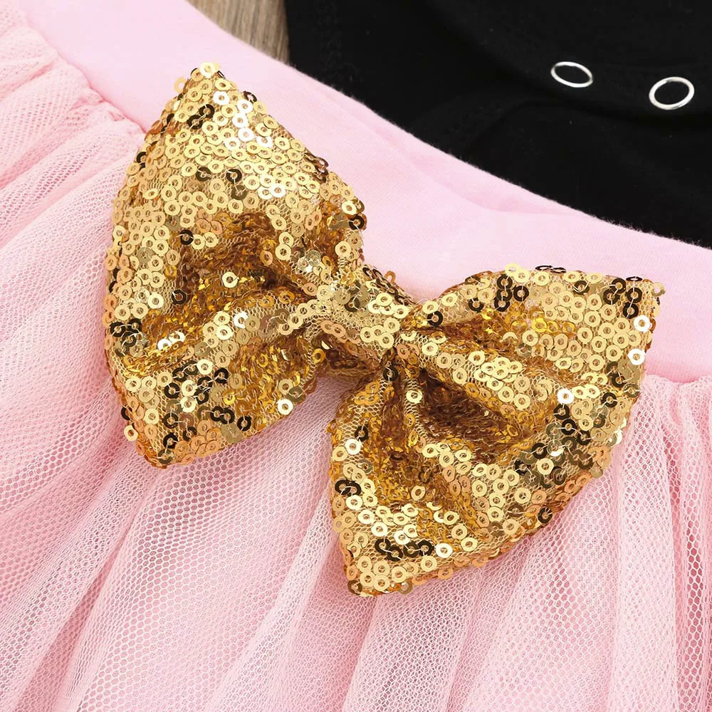 Детский комплект одежды на день рождения комбинезон с коротким рукавом и