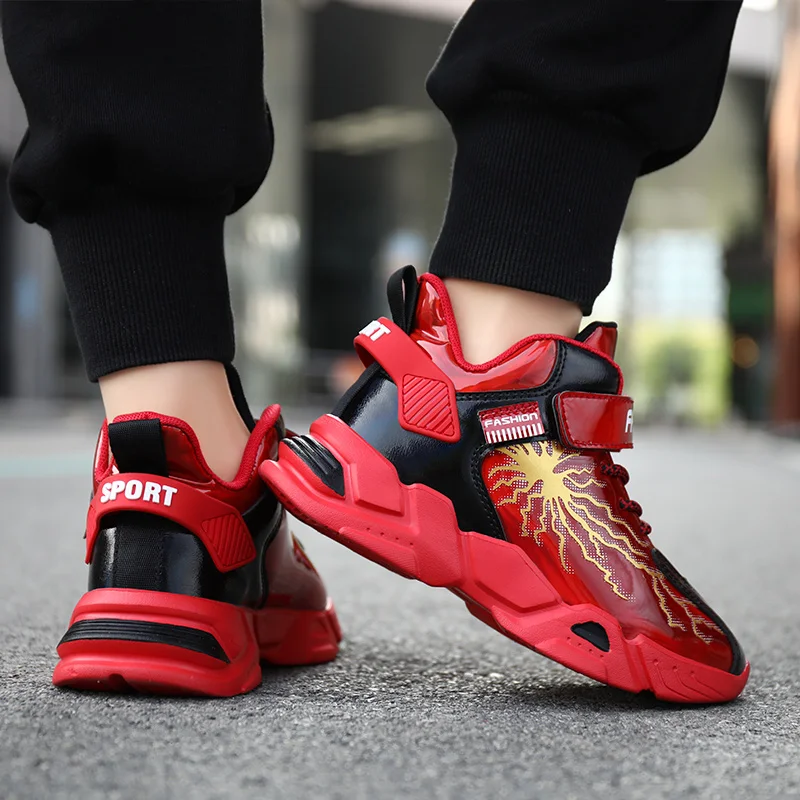 

2021 Kids Casual Running Shoes Comfortable Sports Shoes For Boys Children's Sneakers Basketball Shoes Chaussure Enfant