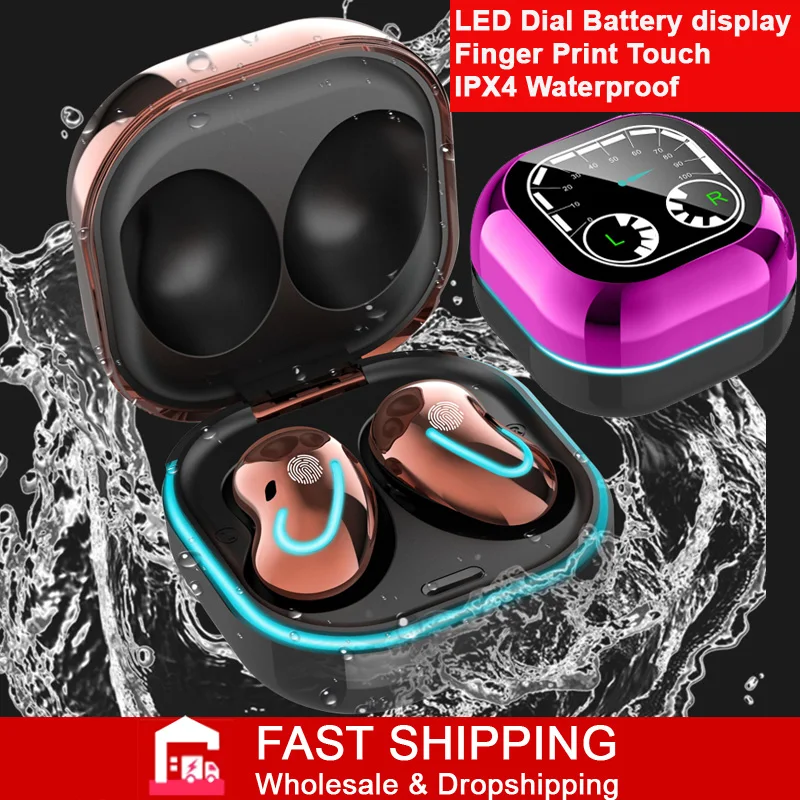 

New Original TWS Bluetooth Earphone S6SE HiFi Sound Breathing Lamp Siri Support Dual HD Call 5.0 Game In Ear Headphone Headset