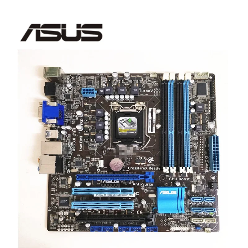 Для ASUS P8H67 M PRO компьютерная материнская плата LGA 1155 DDR3 для модель Intel H67 настольная