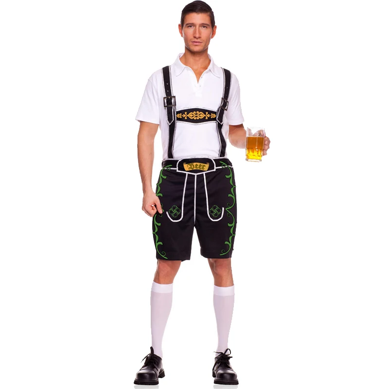 Карнавальный мужской костюм в стиле Октоберфест Германия баварский клубный топ