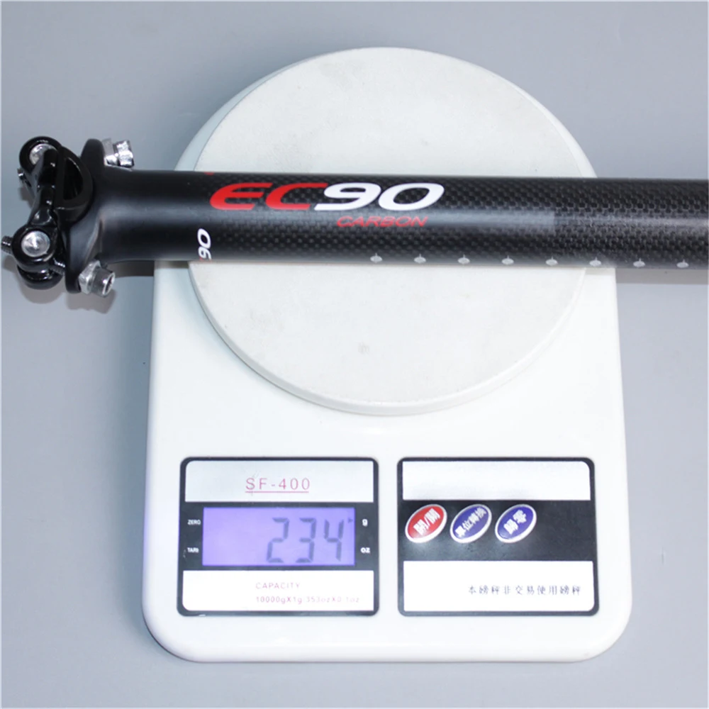 

Lightweight 3K Carbon Fiber Bicycle Seatpost 27.2/30.8/31.6mm 350mm/400mm MTB Mountain Road Bike Seat Tubes
