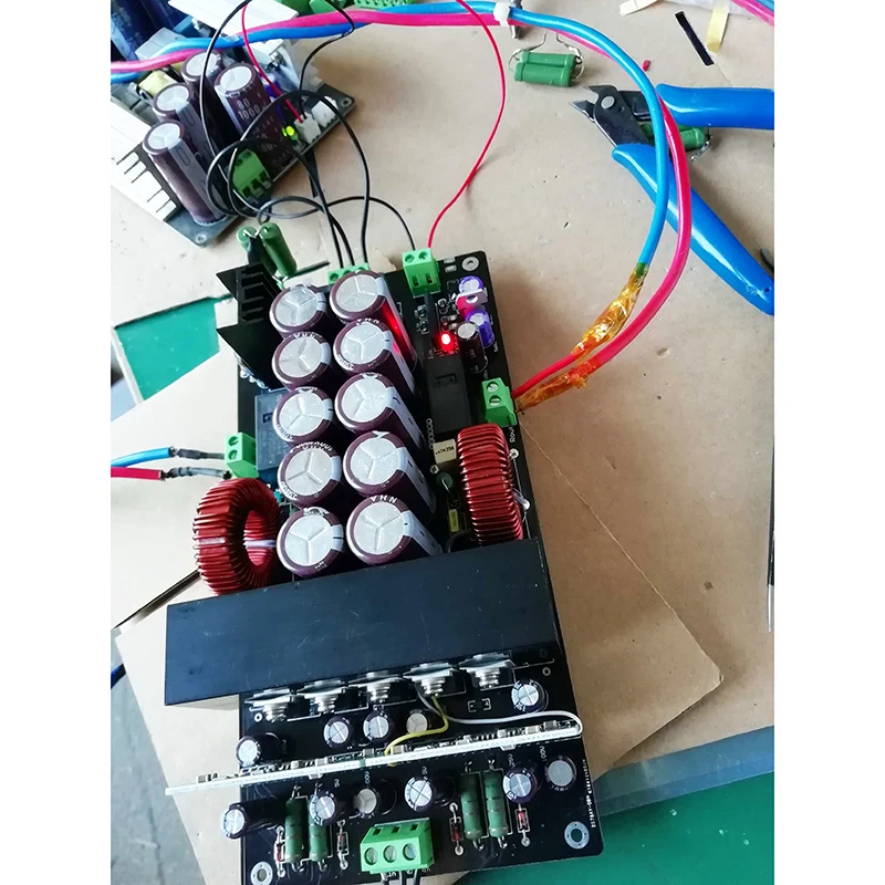 HIFI IRS2092 800 Вт x 2 стерео усилитель плата/усилитель класса D с релейной защитой