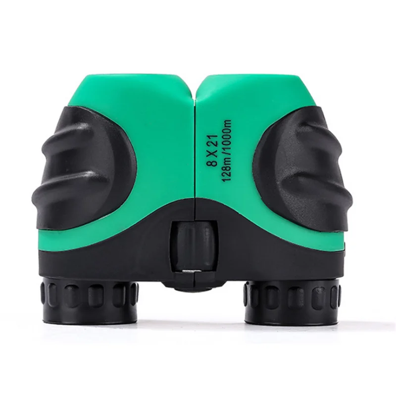 

Binoculars HD 8x21 binoculars rubber children's color binoculars fixed zoom non-slip portable field glasses gifts for children