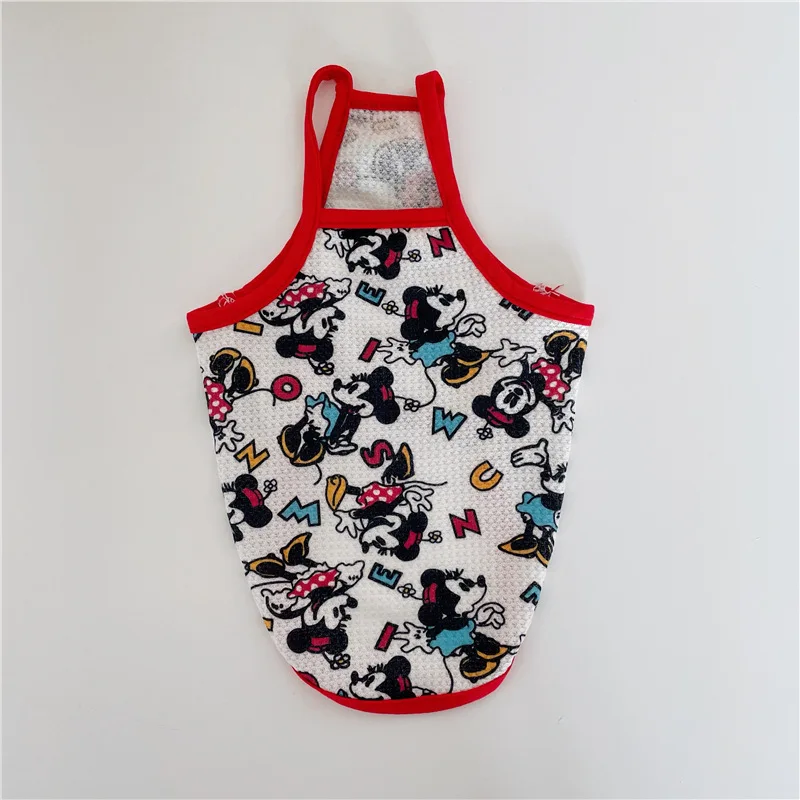 

New Dog Clothes Summer Thin Comfortable And Breathable Camisole Fadou Corgi Schnauzer Small And Medium-Sized Dogs Pet Clothing