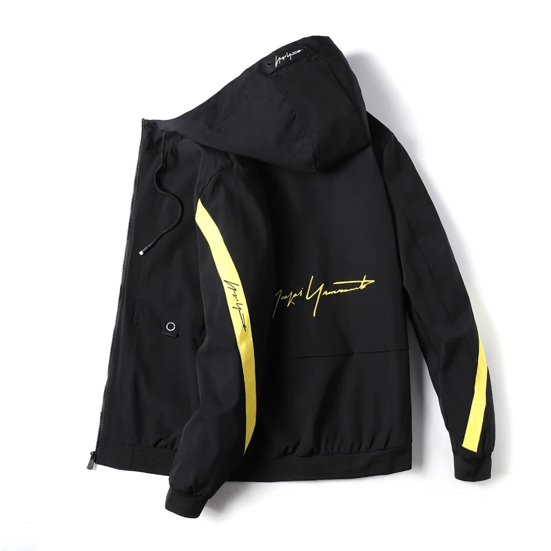 

New Spring and Autumn Men's Jacket Baseball Wear Teen Korean Trend Casual Dress