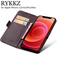 case for apple iphone 12 mini pro max luxury wallet genuine leather case stand flip card for iphone 12 hold phone book cover bag