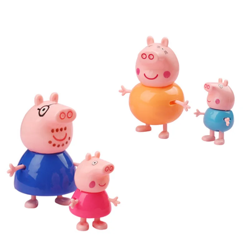 Фигурки героев мультфильма Свинка Пеппа 4 шт./компл. | Игрушки и хобби