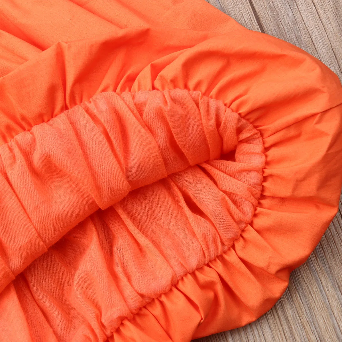 Новинка 2019 модный костюм в виде тыквы для маленьких девочек нарядное платье